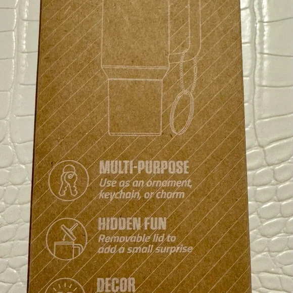 Stanley Water Bottle Keychain Ornament - Picture 2 of 2